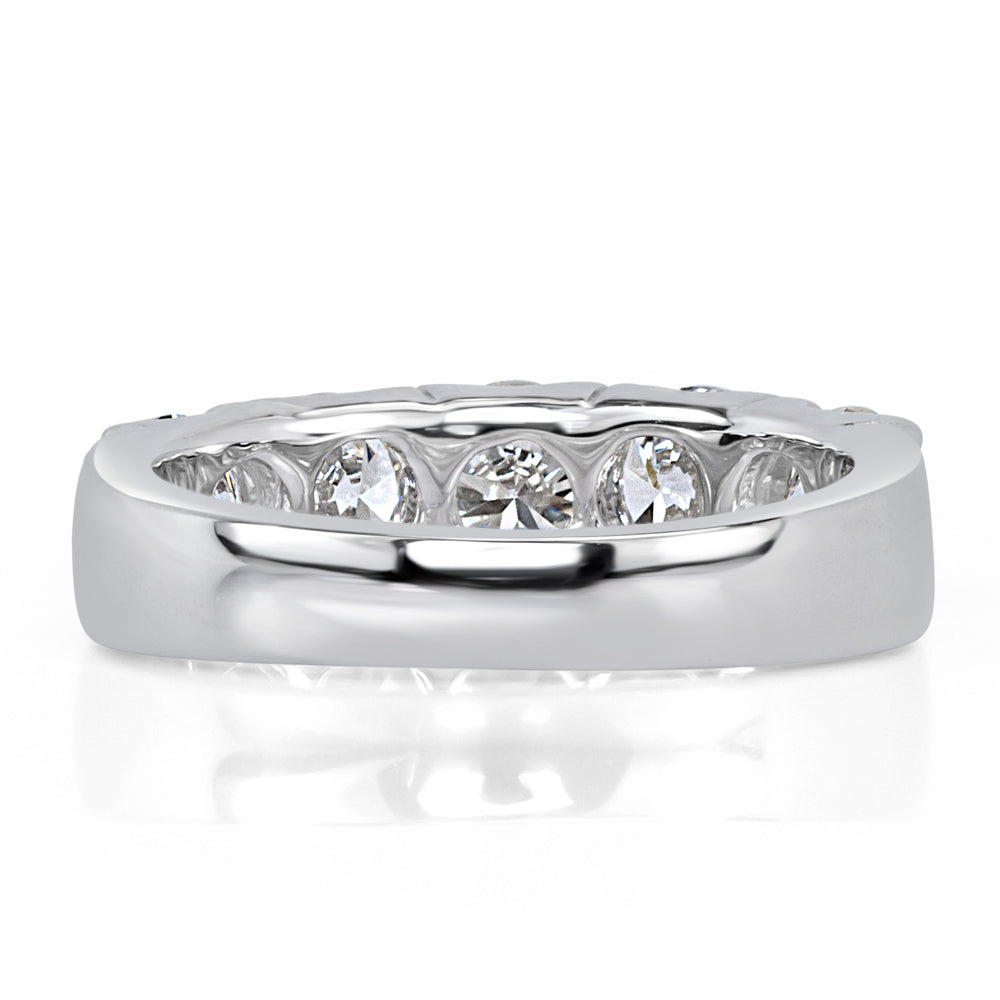 1.90ct Round Brilliant Cut Five-Stone Diamond Ring in 14k White Gold