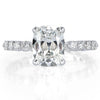 3.30ct Old Mine Cut Diamond Engagement Ring