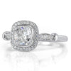 1.17ct Cushion Cut Diamond Engagement Ring
