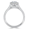 1.46ct Pear Shaped Diamond Engagement Ring
