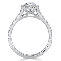 1.46ct Pear Shaped Diamond Engagement Ring