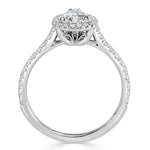 1.42ct Pear Shaped Diamond Engagement Ring