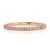 0.35ct Fancy Pink Round Brilliant Cut Diamond Eternity Band