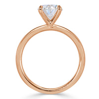 2.01ct Oval Cut Diamond Solitaire Engagement Ring