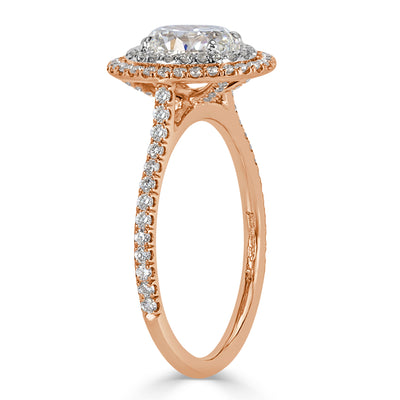 1.51ct Oval Cut Diamond Engagement Ring
