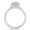 1.26ct Cushion Cut Diamond Engagement Ring