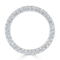2.00ct Round Brilliant Cut Diamond Three-Sided Eternity Band
