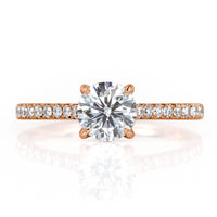 1.18ct Round Brilliant Cut Diamond Engagement Ring