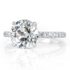 3.65ct Old European Cut Diamond Engagement Ring