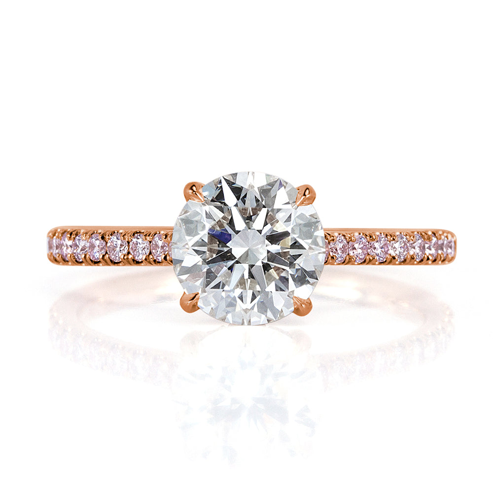 1.88ct Round Brilliant Cut Diamond Engagement Ring