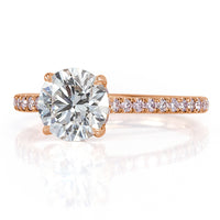1.88ct Round Brilliant Cut Diamond Engagement Ring