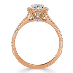1.75ct Oval Cut Diamond Engagement Ring