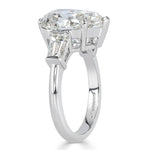 5.94ct Pear Shaped Diamond Engagement Ring