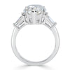 5.94ct Pear Shaped Diamond Engagement Ring