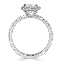 2.10ct Cushion Cut Diamond Engagement Ring