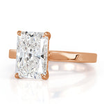 2.50ct Radiant Cut Diamond Engagement Ring
