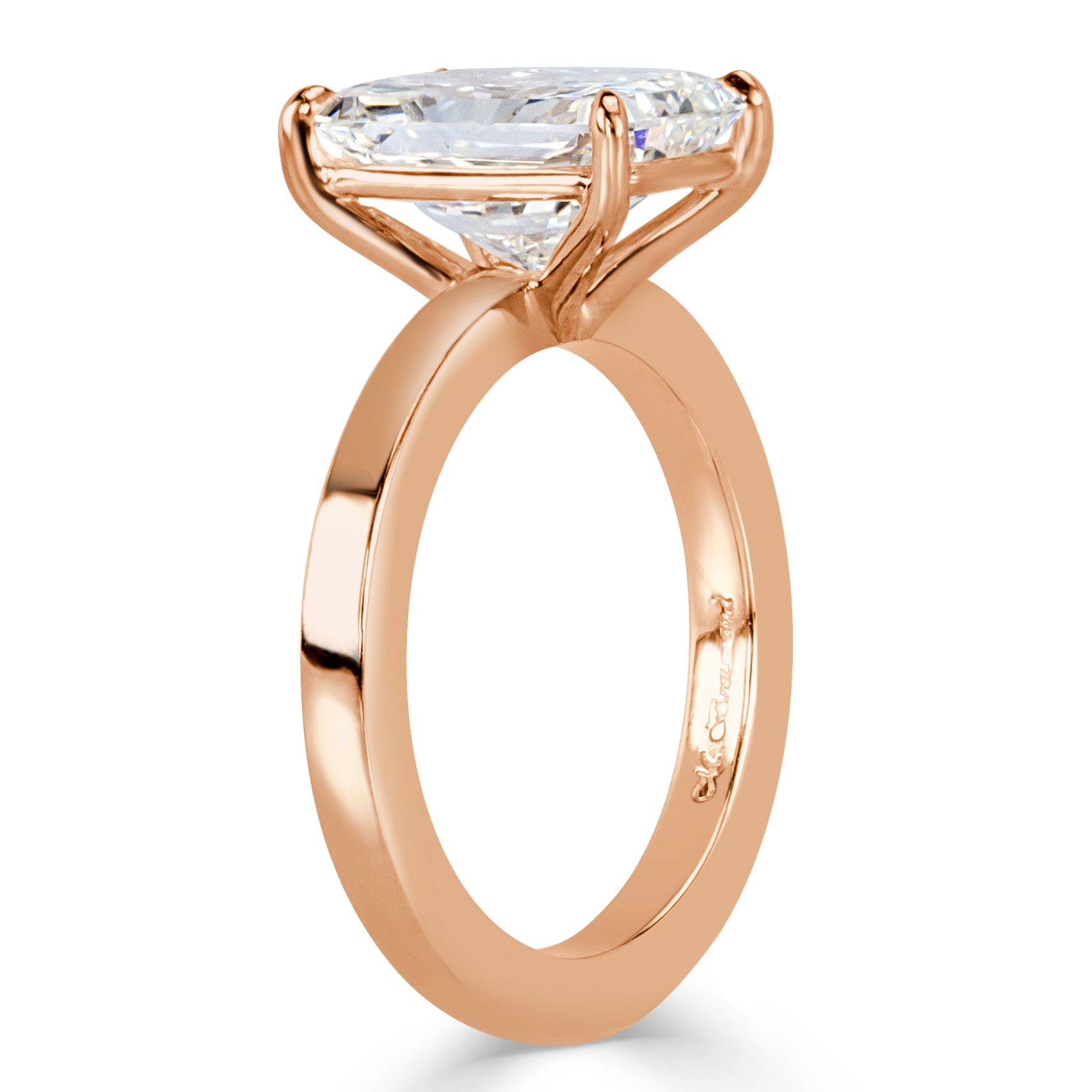 2.50ct Radiant Cut Diamond Engagement Ring