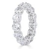 6.55ct Round Brilliant Cut Diamond Eternity Band in Platinum