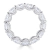 6.55ct Round Brilliant Cut Diamond Eternity Band in Platinum
