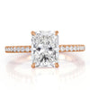 2.80ct Radiant Cut Diamond Engagement Ring