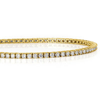 2.28ct Round Brilliant Cut Diamond Tennis Bracelet