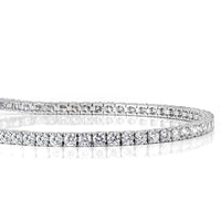 5.10ct Round Brilliant Cut Diamond Tennis Bracelet