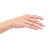 3.59ct Round Brilliant Cut Diamond Tennis Bracelet