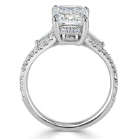 3.20ct Emerald Cut Diamond Engagement Ring