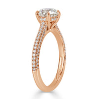 1.95ct Round Brilliant Cut Diamond Engagement RIng