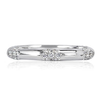 0.40ct Round Brilliant Cut Diamond Eternity Band in 18K White Gold