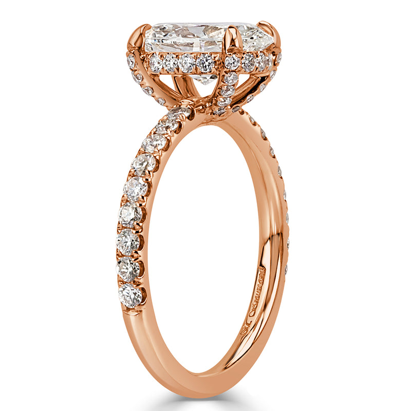 2.30ct Oval Cut Diamond Engagement Ring