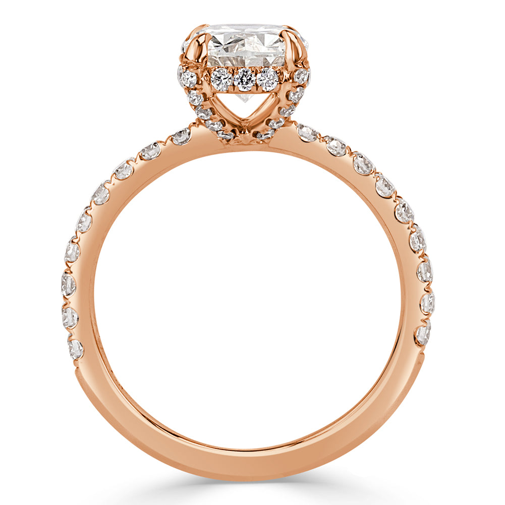 2.30ct Oval Cut Diamond Engagement Ring