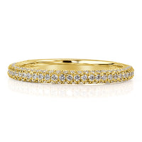 0.60ct Round Brilliant Cut Diamond Wedding Band