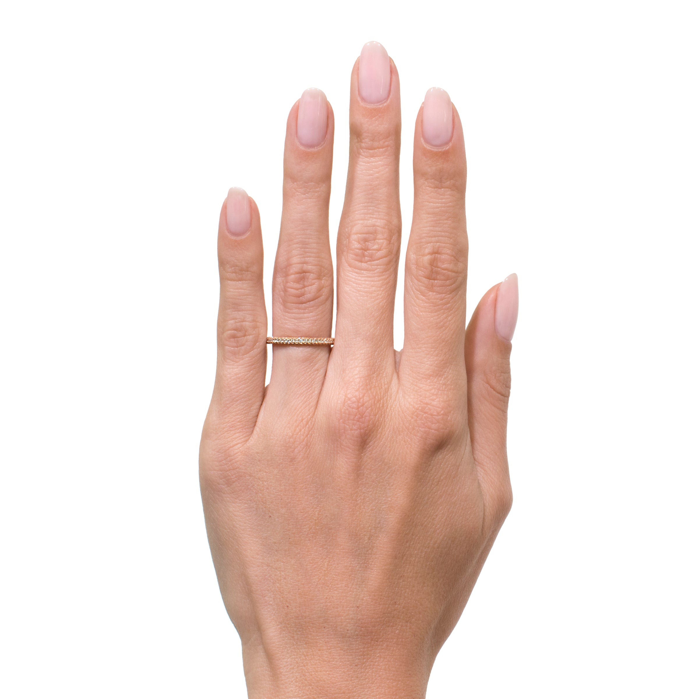 0.60ct Round Brilliant Cut Diamond Wedding Band