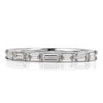 1.50ct Baguette Cut Diamond Eternity Band in 18k White Gold