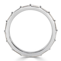 1.50ct Baguette Cut Diamond Eternity Band in 18k White Gold