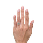 3.64ct Emerald Cut Diamond Engagement Ring
