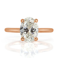 1.50ct Oval Cut Diamond Engagement Ring