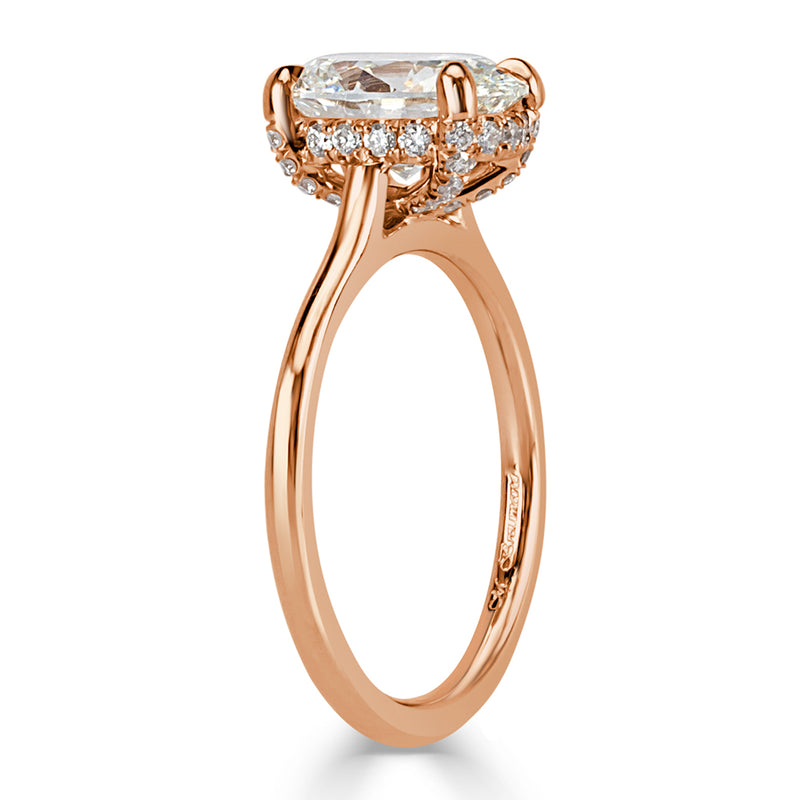 1.50ct Oval Cut Diamond Engagement Ring