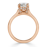 1.50ct Oval Cut Diamond Engagement Ring