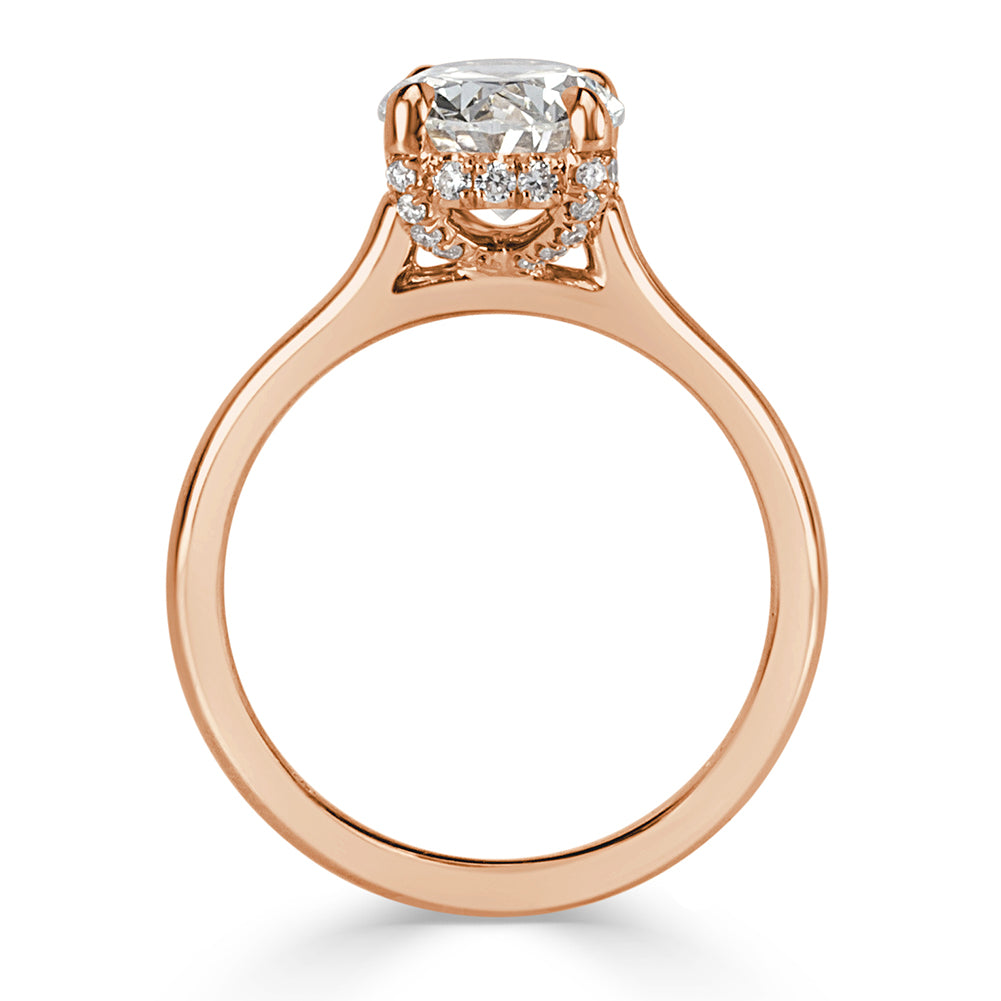 1.50ct Oval Cut Diamond Engagement Ring