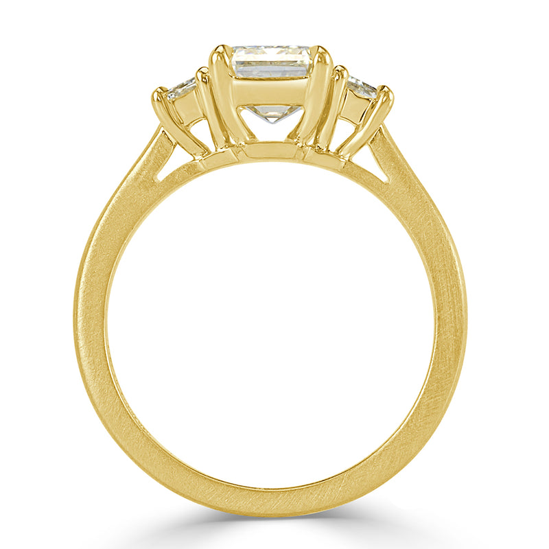 2.00ct Emerald Cut Diamond Engagement Ring