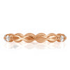 0.65ct Marquise Cut Diamond Wedding Band in 18k Rose Gold