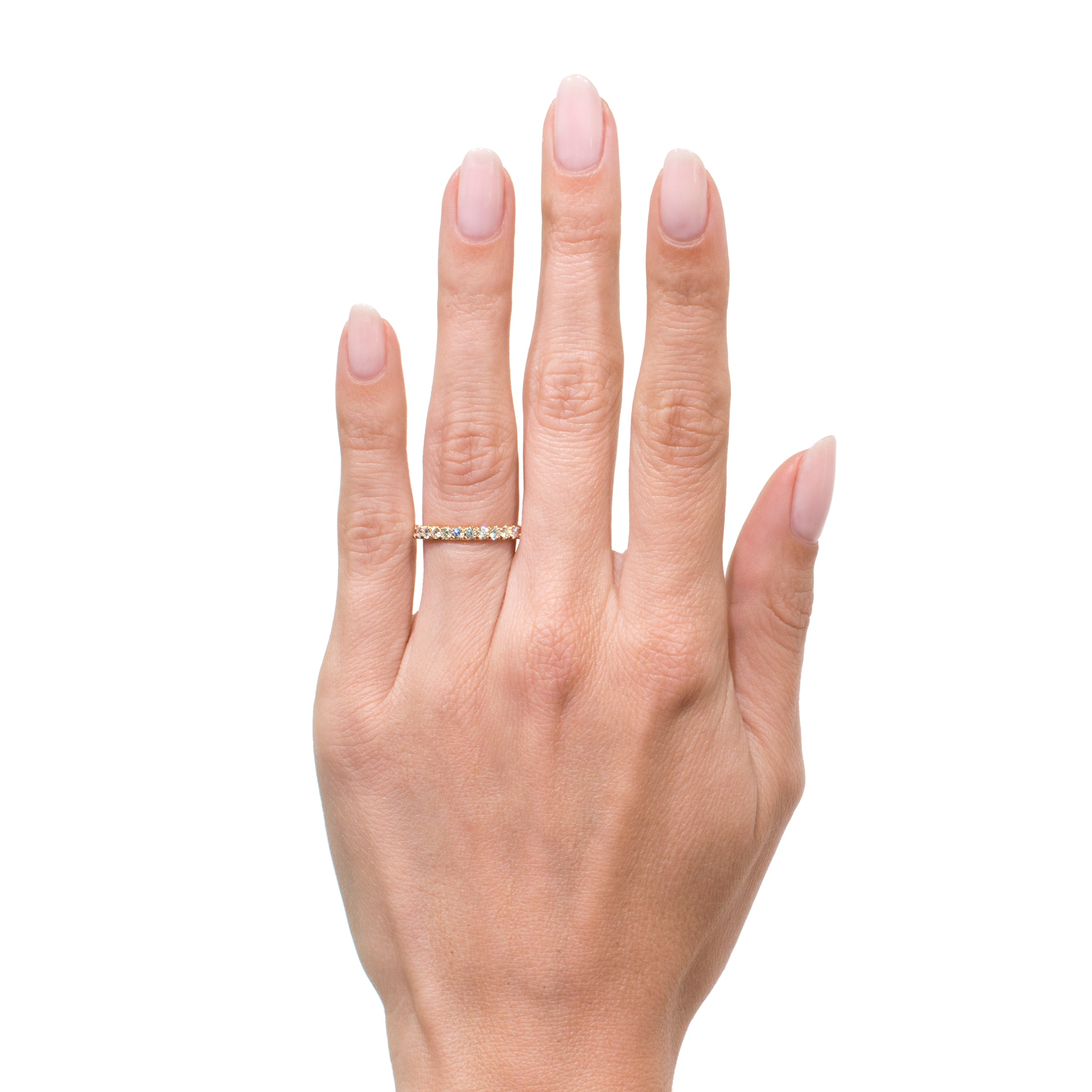 0.30ct Round Brilliant Cut Diamond Twisted Rope Wedding Band in 18k Yellow Gold