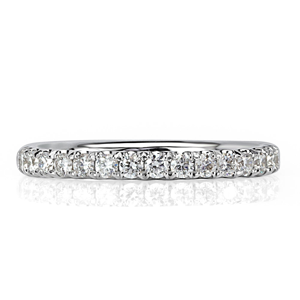 0.45ct Round Brilliant Cut Diamond Wedding Band