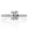 1.43ct Old Mine Cut Diamond Engagement Ring