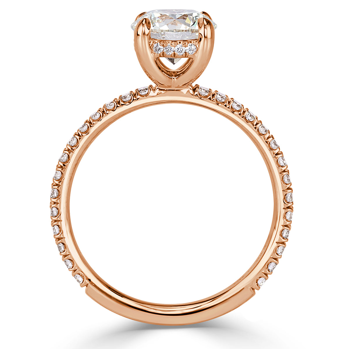 1.70ct Round Brilliant Cut Diamond Engagement Ring