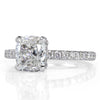1.83ct Old Mine Cut Diamond Engagement Ring