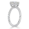 1.83ct Old Mine Cut Diamond Engagement Ring