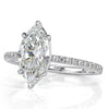 1.97ct Marquise Cut Diamond Engagement Ring